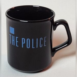 Vintage 'The Police' Band Coffee Mug